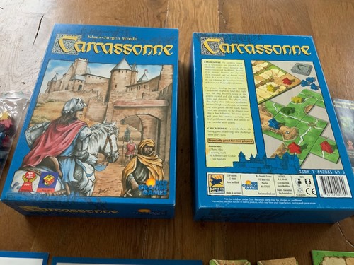 Carcassonne board game 2000 - carcassonne,