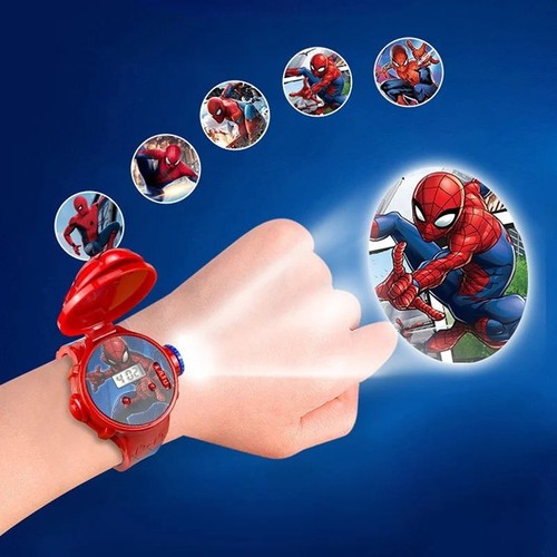 Children spiderman watch - children,