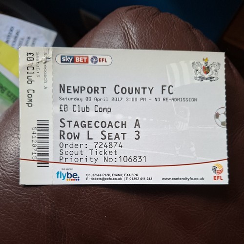 2017 exeter city - city, newport