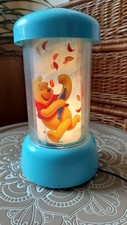 Vintage Childs Winnie The Pooh 100 Acre Wood Carousel Motion Lamp/Night Light