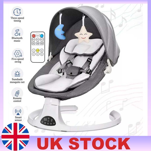 Bluetooth electric baby swing - electric,