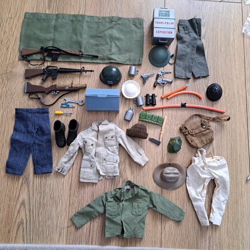 Action man vintage accessories - action,