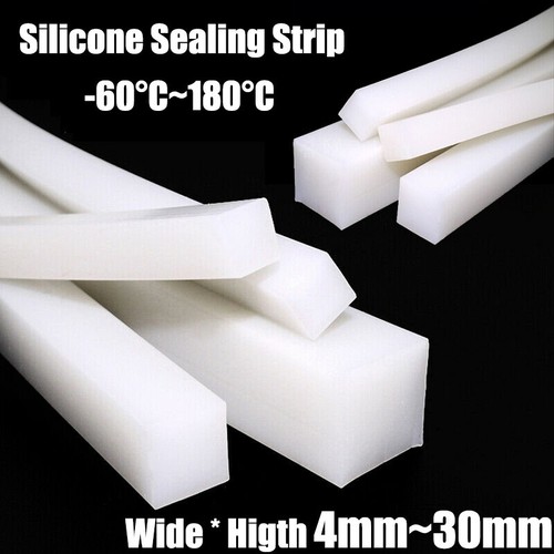 Solid square silicone rubber - solid,
