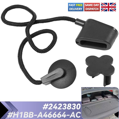 Parcel shelf string cord - string, cover
