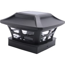 Solar Post  Lights 2 Lighting Modes LED Deck Fence  Lights for  Wooden8231