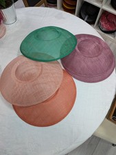 Job Lot Of 5 Sinamay Bell