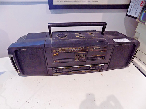 Jvc w150 boombox - boombox, black