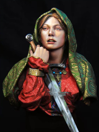 Resin figure bust female - 1/10,