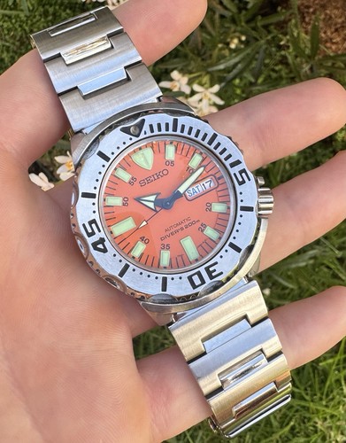 Seiko orange monster - monster, 7s26-0350
