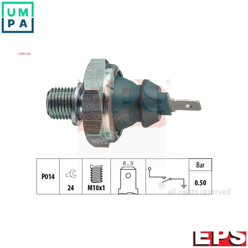 Oil pressure switch 800 - switch, 1.800.138