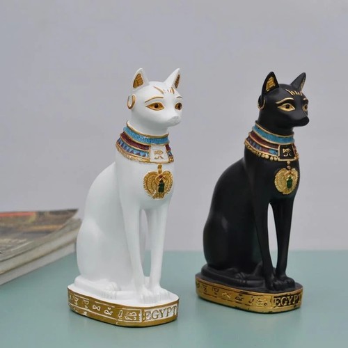 Egyptian cat statue - egyptian, figurine