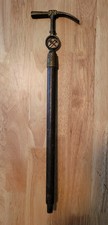 Antique Miners Walking Stick for Hidden Sword-Top Only, No Sword 