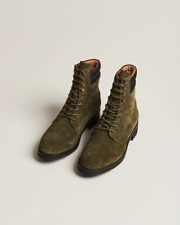 Polo Ralph Lauren Mens Boots Olive Green Bryson Suede UK 7, 8, 9, 10, 11 4250G