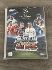MATCH ATTAX UEFA CHAMPIONS LEAGUE 2015/16 SET OF 493 CARDS IN BINDER +8 LIMITED