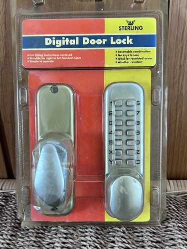Digital push button lock - push,
