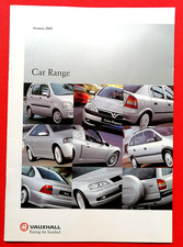 2000 vauxhall sales brochure - sales,