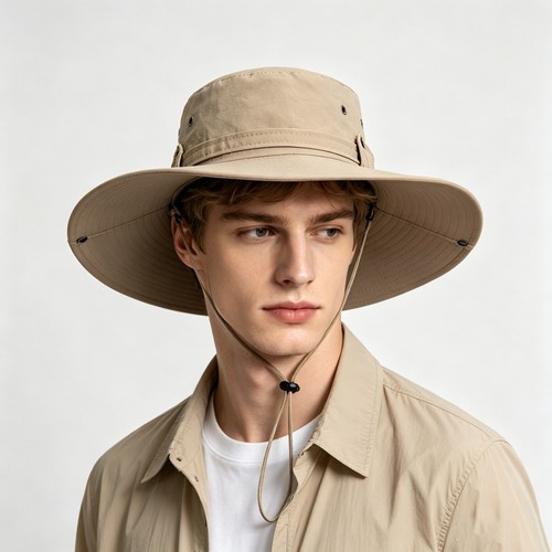 Outback cowboy hat - outback, strap