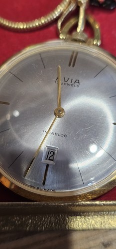 Avia incabloc date gold plated - avia,