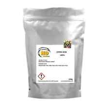 Citric Acid 100% Anhydrous and