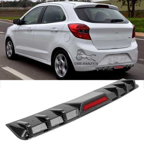 Carbon rear bumper diffuser - bumper,