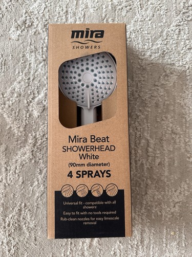 Mira beat shower head white - mira,