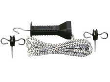 ELECTRIC FENCE GATE - Elastic Rope Handle Kit 6m E-Line Bungee Cord Fencing