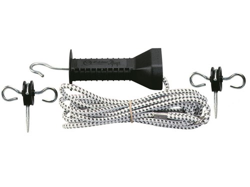 Electric fence gate elastic - electric,