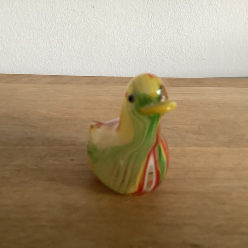 Vintage murano art glass duck - vintage,