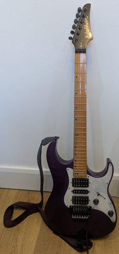 Washburn purple vintage - washburn, mg-44