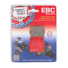 Brake Pads Anterior Carbon EBC FA084TT Yamaha YFM RN Raptor 660 2001-2005