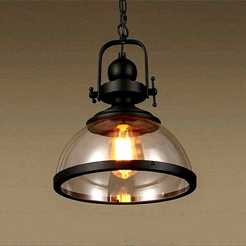 Metal glass pendant lights - glass,