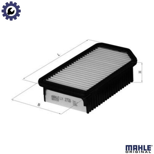 Air filter 2739 for hyundai - air, lx