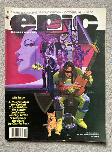 Epic illustrated magazine 8 - magazine,