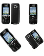 Nokia C2-01 - Black (Unlocked) Mobile Phone +12 months seller warranty