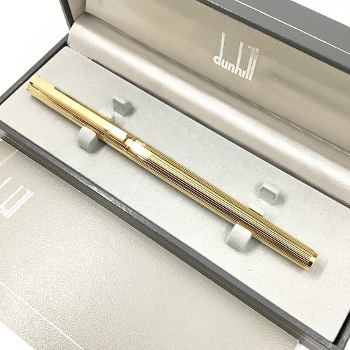 Dunhill slim gold plated - dunhill,