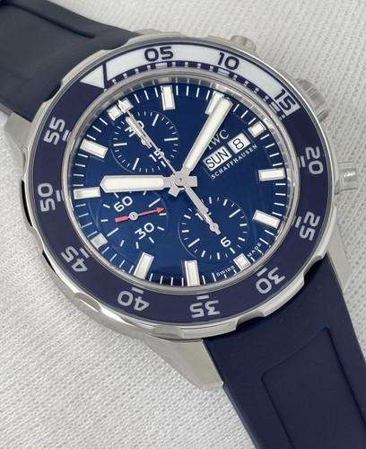 Iwc aquatimer blue dial - iwc,
