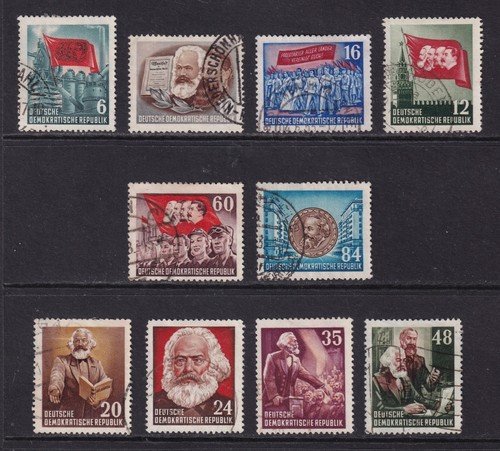 East germany 1953 marx - germany,