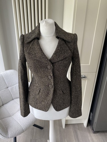 Vintage hobbs brown - wool, silk