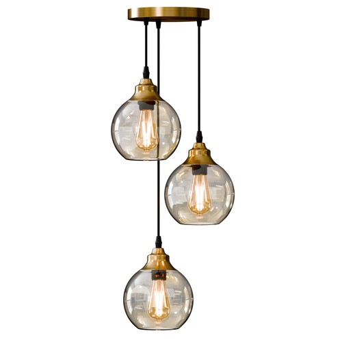 Vintage chandelier smoked - chandelier,