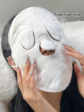 Hot Compress Face Towel Masks, Reusable Facial Steamer Towel UK