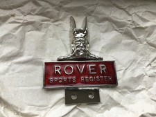 ROVER SPORTS REGISTER BADGE