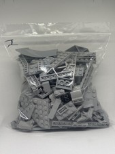 250g Light Grey Lego Bricks Mixed Pieces Used Bulk