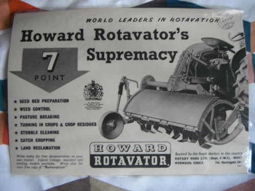1958 howard tractor - 1958,,