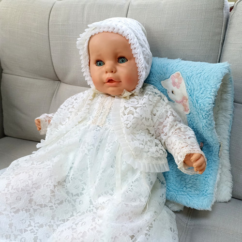Vintage baby girl - girl, sheer