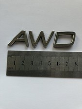 Volvo ‘AWD’ All Wheel Drive Badge Letters Logo Emblem 18mm High