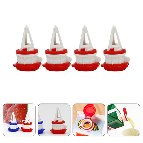 4pcs drinks spout pourer - drinks, milk