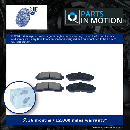 Brake pads set - pads,