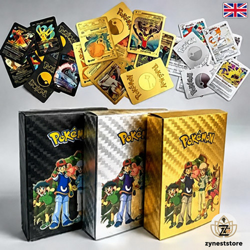 55pcs pokemon card foil - pokemon, gold