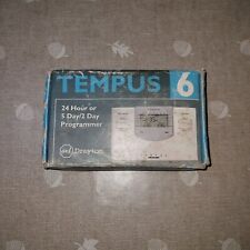 DRAYTON TEMPUS 6 - 24HR / 5-2 DAY HEATING & HOT WATER PROGRAMMER  BRAND NEW
