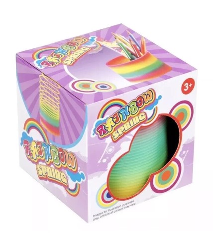 Large rainbow spring coil - large,